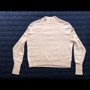 The Cashmere Raglan Mockneck